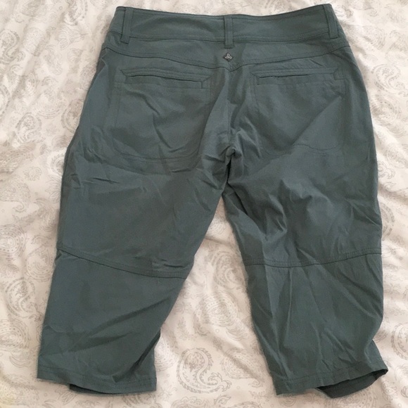 Prana Ravenna Knickers NWOT - dark teal green - size 6 - Picture 9 of 12